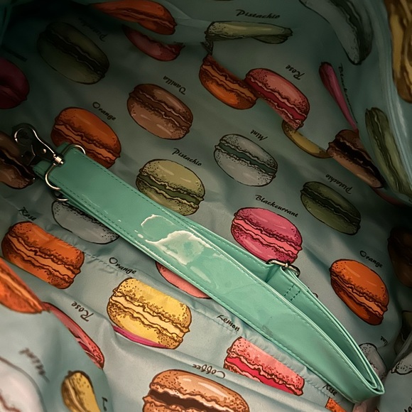 SugarLulu High Tea Dance Sports Large Duffel Bag -Large 18”x11”x9” (NWT) Mint - Picture 6 of 8